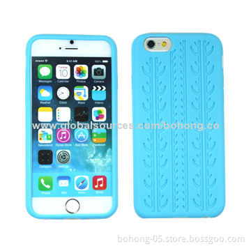 Tyre grain silicone case for iPhone 6